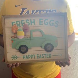 Easter wall sign